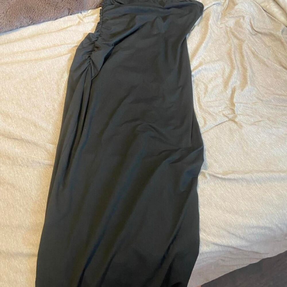 Black Strapless Dress Size L